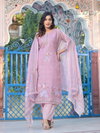 9626 Label Khoj Heavy Linen Handwork Readymade Suits Catalog	